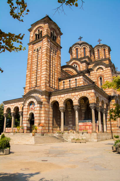istock Saint Mark Orthodox Church in Belgrade 2185243174