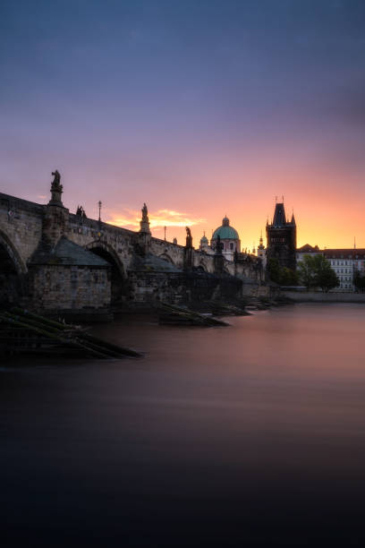istock Charles Bridge in Prague in the morning. 2185244815
