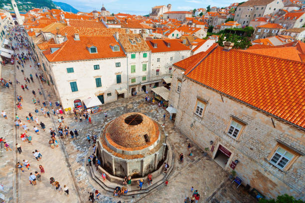 Panoramic view of Dubrovnik, Dalmatia, Croatia