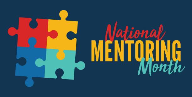 istock National Mentoring Month vector template.National Mentoring Month in January. Celebrate annual in United States. Personal mentor, coach or teacher. 2185265965