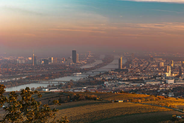 istock Vienna Cityscape at Sunset 2185287032