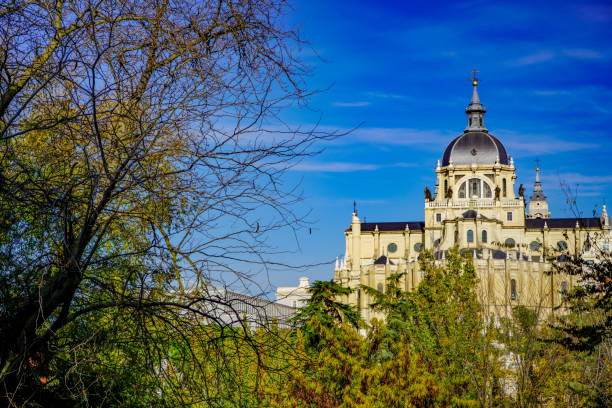 istock Dome of the Almudena Cathedral in Madrid 2185287671