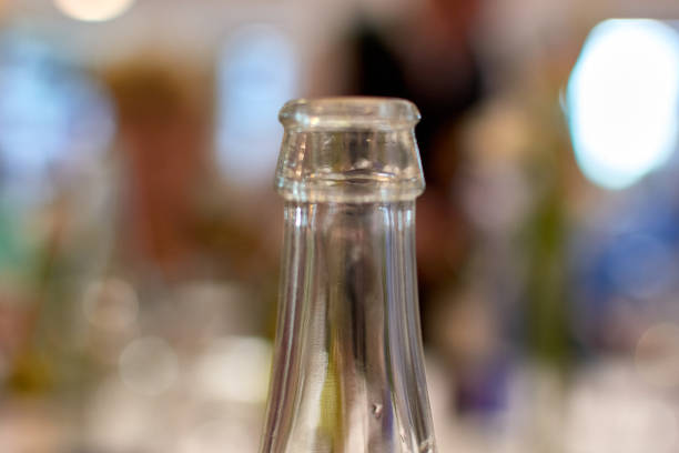 istock Close-up of a bottle neck with a blurred background 2185289359