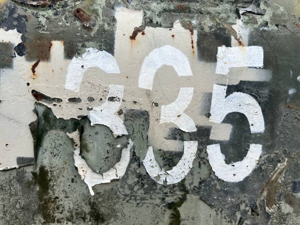 istock A camouflage pattern and number for an Armenian military vehicle 2185294425