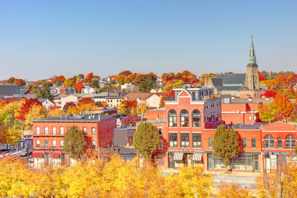 istock Autumn in Lowell, Massachusetts 2185295273