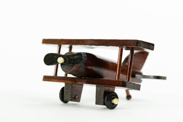 This is vintage toy, plane or airplane.