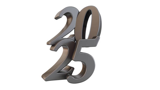 istock black happy new year  2025 isolated on white background, two thousand twenty-five 2185298237