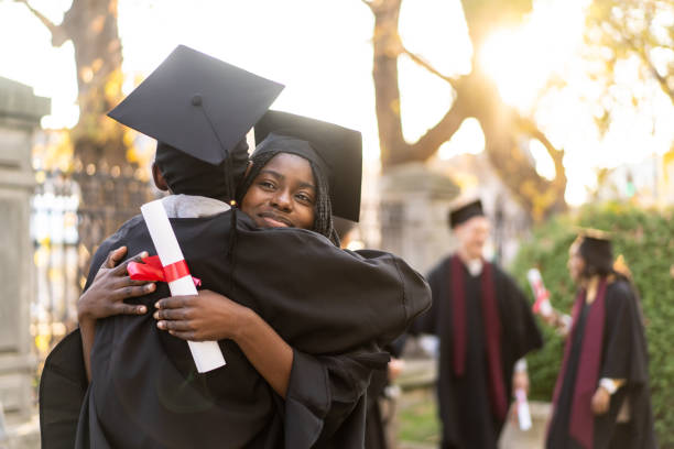 istock Happy students have finished their studies at the university 2185299941