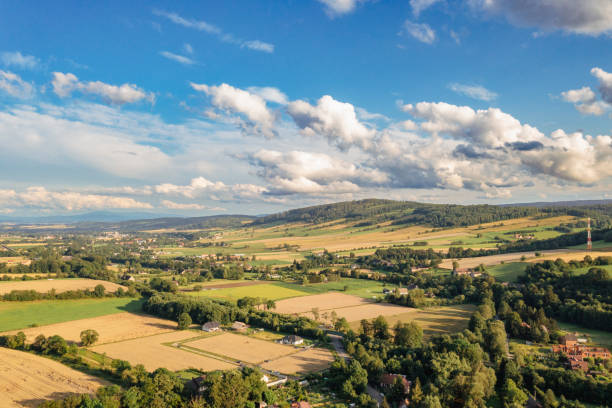 istock Picturesque Rural Vista 2185306047