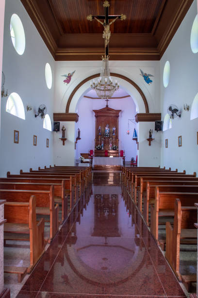 Paraiba do Sul, Brazil.  Inside Santana de Inconfidencia  chapel
