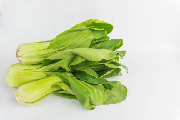 Vegetables being boiled in hot water