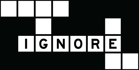 Alphabet Letter In Word Ignore On Crossword Puzzle Background Stock Alphabet Letter In Word Ignore On Crossword Puzzle Background Stock