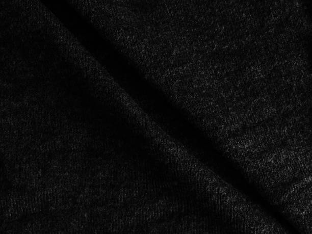 istock Background black silk fabric luxury abstract textile smooth shadow gradient cloth gray banner product friday presentation, canvas material template decoration dark elegance textile fashion sale. 2185325281