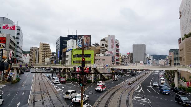 istock Nagasaki cityscape, Kyushu, Japan 2185327535