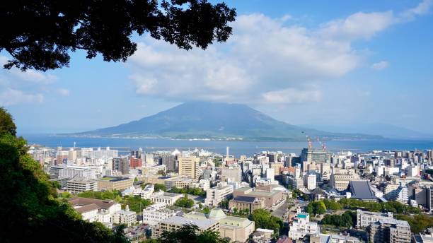 istock Sakurajima landscape, Kagoshima, Kyushu, Japan 2185327581