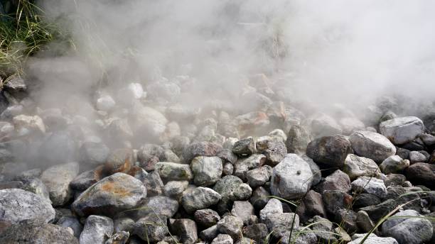 Oita Landscape, Hot spring, Onsen, Kyushu, Japan