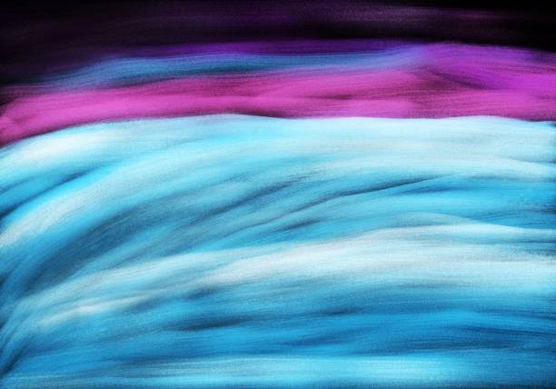 Abstract colorful background  It's wavy like snow.