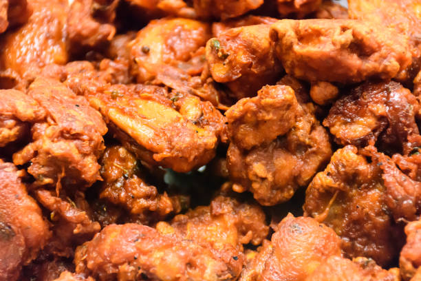 istock Closeup of crispy Fried Chicken 2185335046