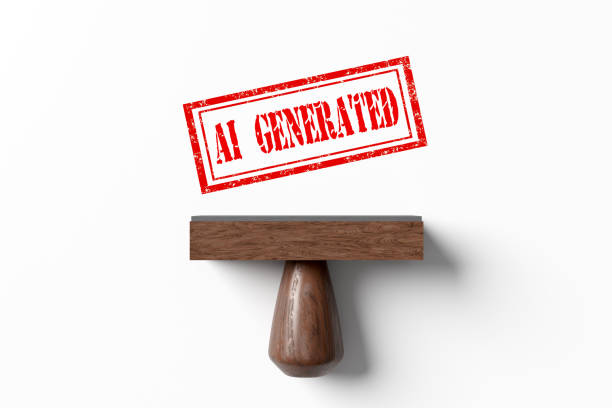 istock Rubber stamp leaving ai generated imprint on white background 2185337517