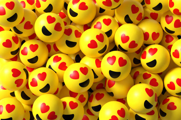 istock Many love emojis smiling and expressing love feeling 2185337639