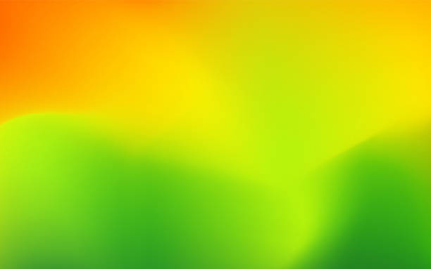 istock gradients orange, yellow and green color background 2185338170