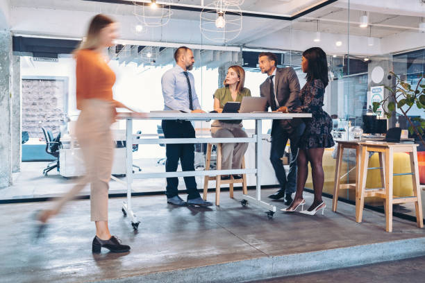 istock Business meeting in a modern office space 2185340859