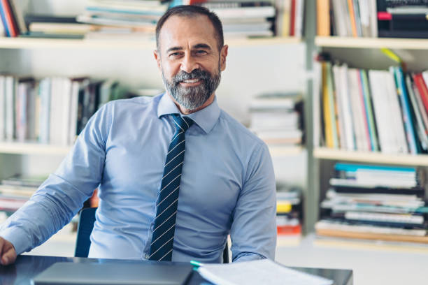 istock Smiling mature businessman 2185340864
