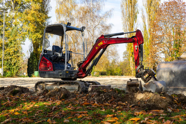 istock excavator in the park in Kreuzlingen 2185347702