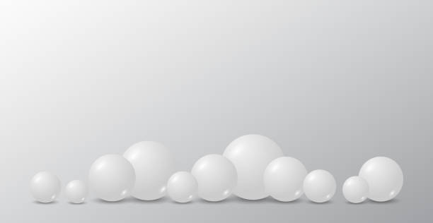 istock 3D Geometric Circle Shape On Gray Background. Abstract Business Banner. Technology Wallpaper. Vector Illustration. Futuristic. Minimal. Frame 2185350676