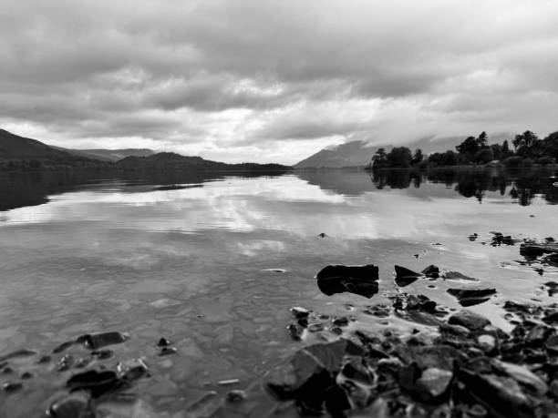 istock Clouds reflected on a lake in the Lake District National 2185351994