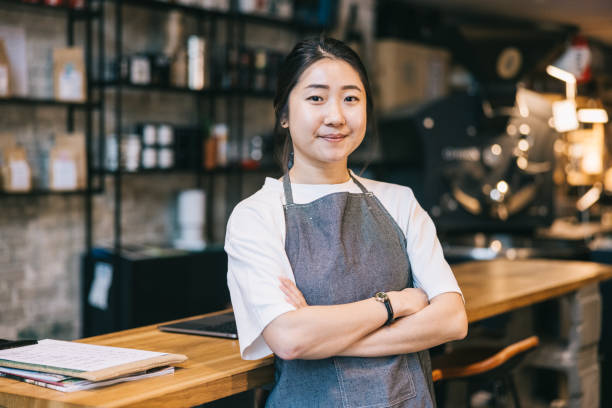 istock Businesswoman poses confidently, her bright smile reflecting her passion for her work 2185352131