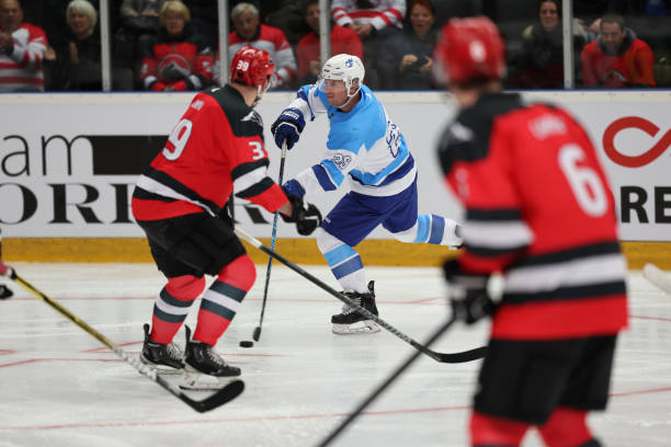 istock Intense Ice Hockey Action 2185358205