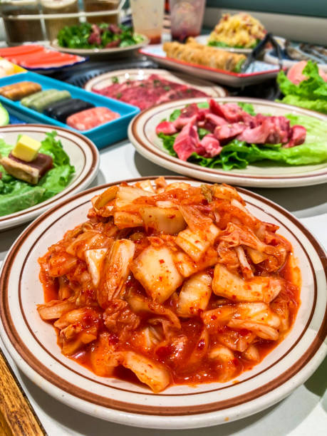 istock Korean Barbecue and Side Dishes 2185361138
