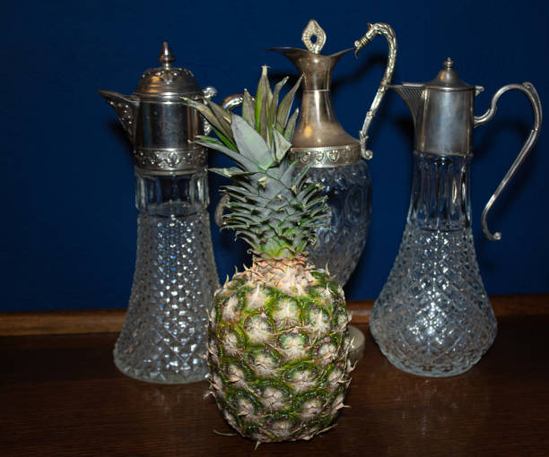 symbol of  wealth  exotic  fruit  was  displayed  in wealth houses  like  pineapples