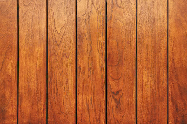 istock Brown wooden texture, vertical wood planks pattern 2185365087