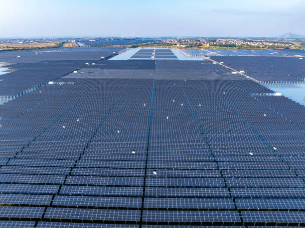 istock Aerial photography of solar photovoltaic array 2185376205