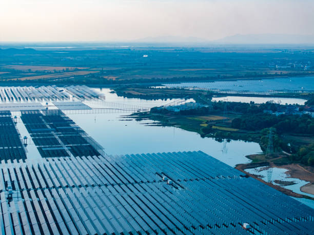 istock Aerial photography of solar photovoltaic array 2185376453