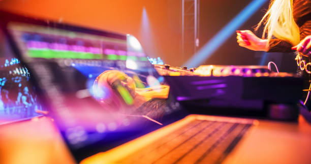 Men dance with your laptop