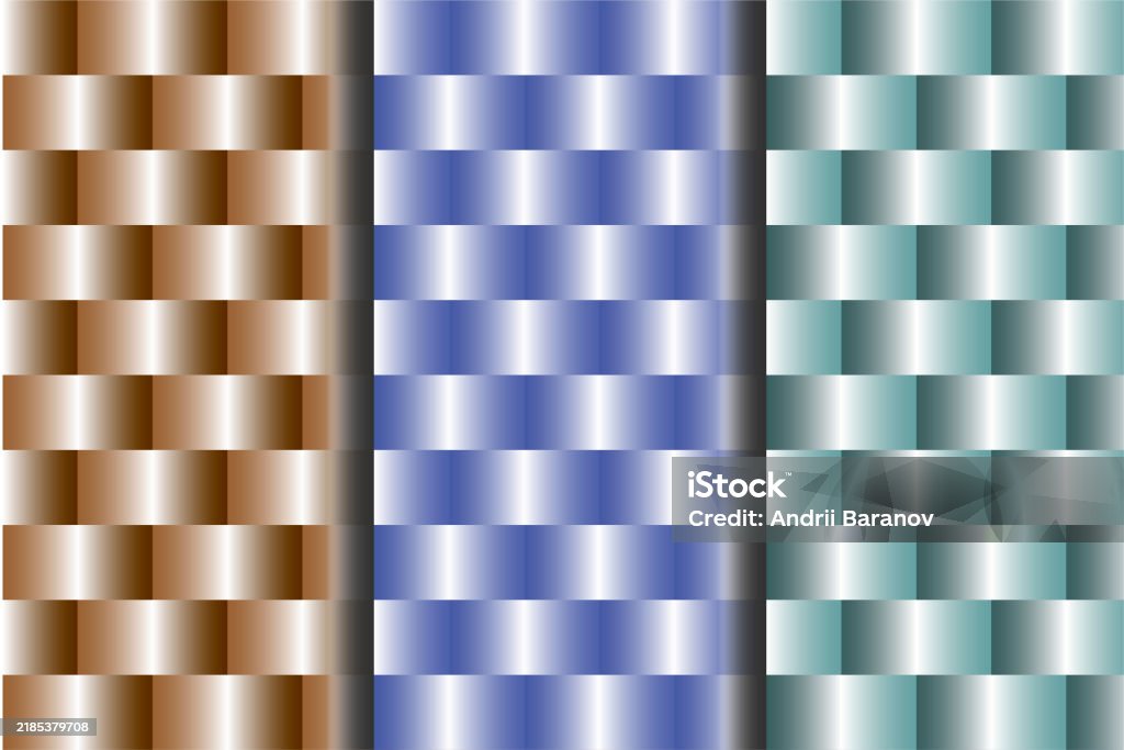 3d Cylindrical Figures In Regular Rows Stock Illustration - Download ...
