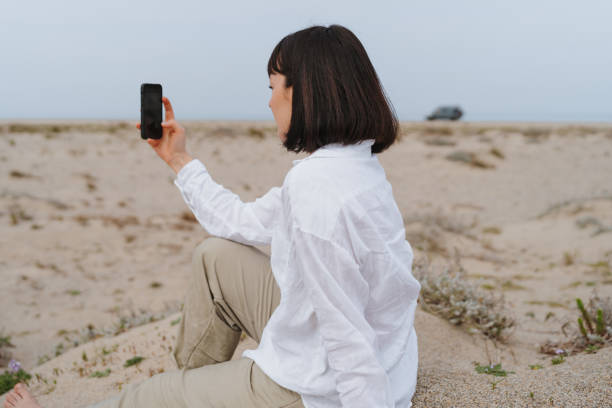 istock Peaceful moments at the beach 2185380933
