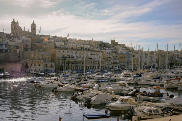 istock Senglea - A picturesque marina in Malta 2185391145