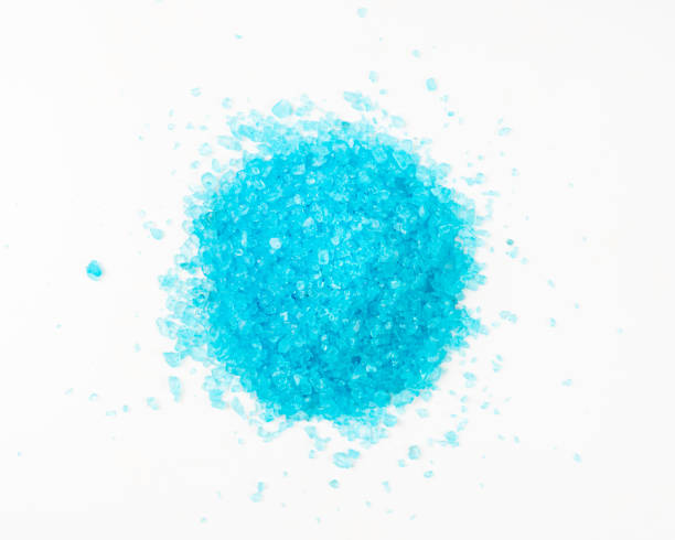 istock Blue Salt Crystals, Bath Salt for Spa Relax, Cupric Sulfate or Copper Sulfate, Swimming Pool Algicide, Drugs 2185404248