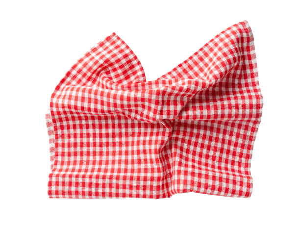 istock Picnic Table Cloth, Checkered Napkin, Red White Tablecloth, Kitchen Towel, Restaurant Dishcloth 2185404282