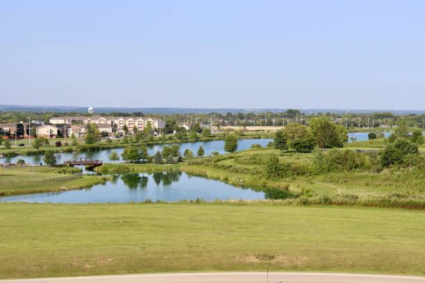 istock Beautiful Lake in the Countryside 2185419074