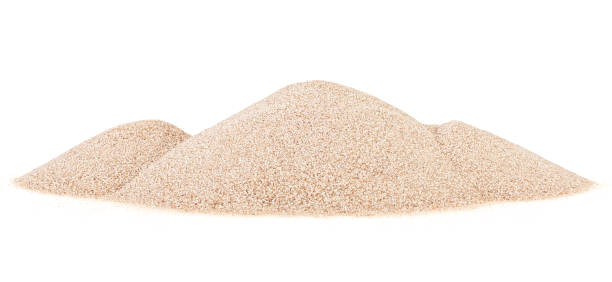 istock Sand pile isolated on a white background. Desert sand. Beach sand. Sand dunes. 2185423993
