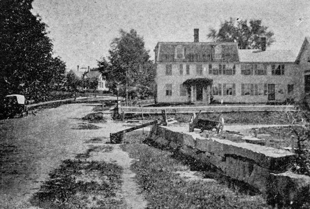 istock Antique image of Worcester and surroundings, Massachusetts: Ashburnham 2185425331