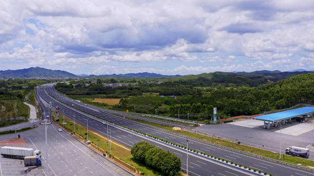 istock China Highway Service Area,China,Asia. 2185426268