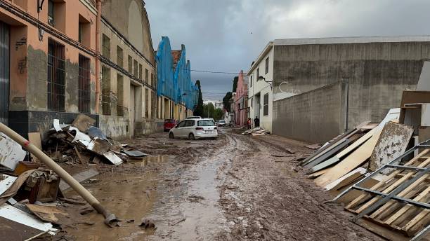 istock Destruction after the heavy rains 2185427347