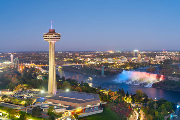 istock Niagara Falls, Ontario, Canada at Twilight 2185430166