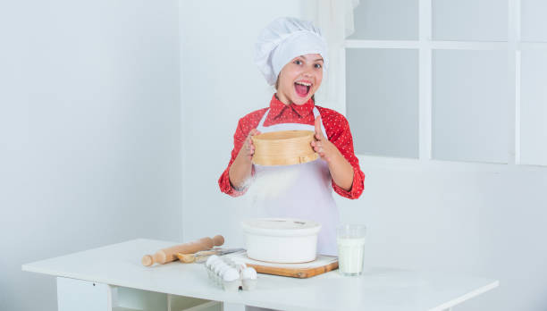 istock More than just food. kid in chef uniform. culinary and cuisine. 2185431663
